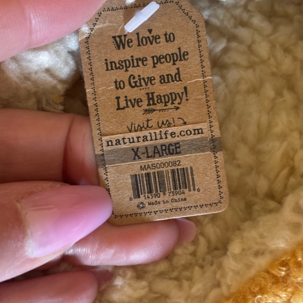 Natural Life Cozy Yellow Slippers - Picture 5 of 7